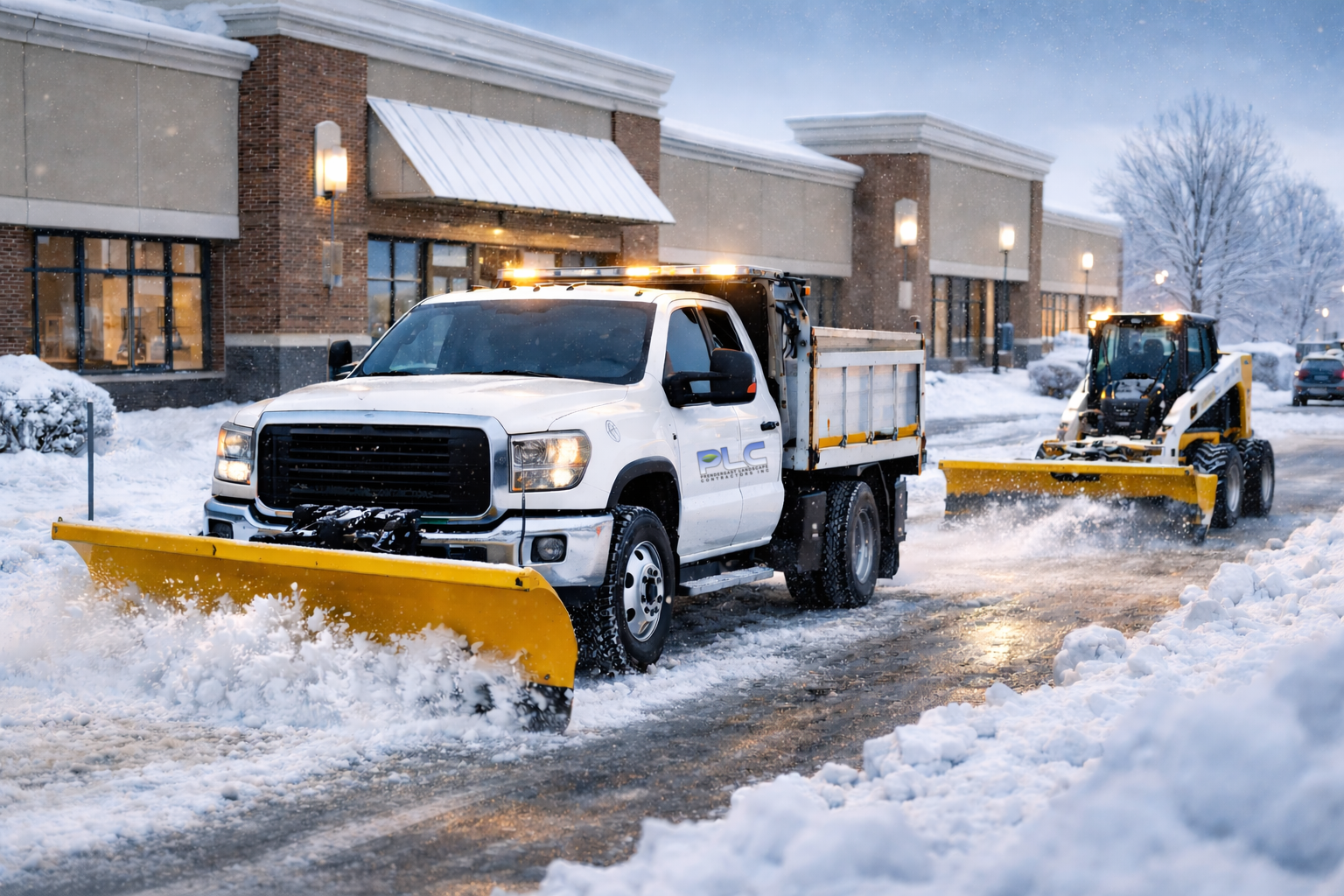 Prendergast Landscape Contractors Commercial Snow and Ice Removal